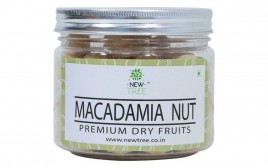 New Tree Macadamia Nut Premium Dry Fruits  Glass Jar  200 grams